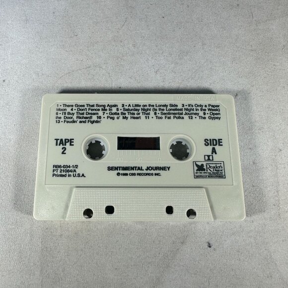Sentimental Journey 80 Original Hits Of The 40s Cassette Tape 1989 - Picture 4 of 4